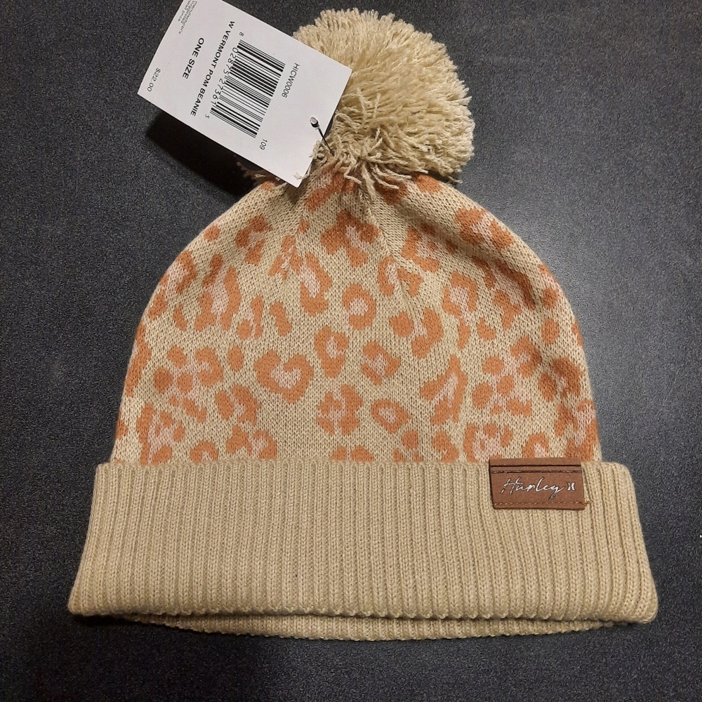 Hurley Pom Pom Hat